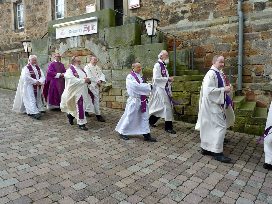 Festgottesdienst zum 50jahrigen Priesterjubiläum von Stadtpfarrer i.R. Geistlichen Rat Ulrich Trzeciok (Foto: Karl-Franz Thiede)